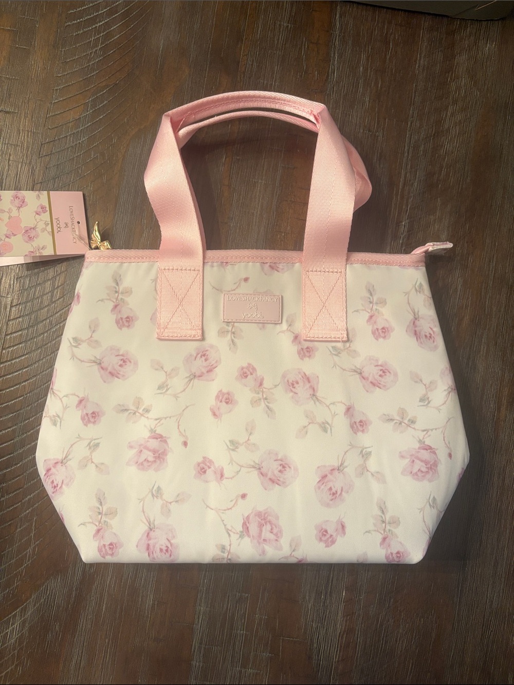 Floral Pink Women’s Handbag